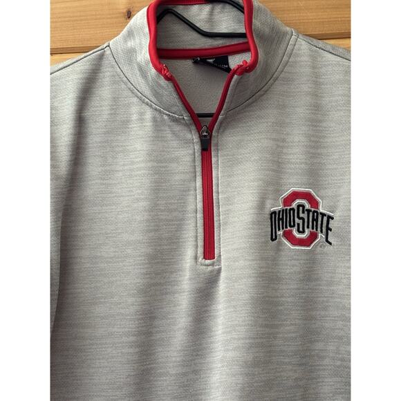 Ohio State Buckeyes Colosseum Men’s 1/4 Zip Sweatshirt Sz M Football NCAA - Picture 2 of 5